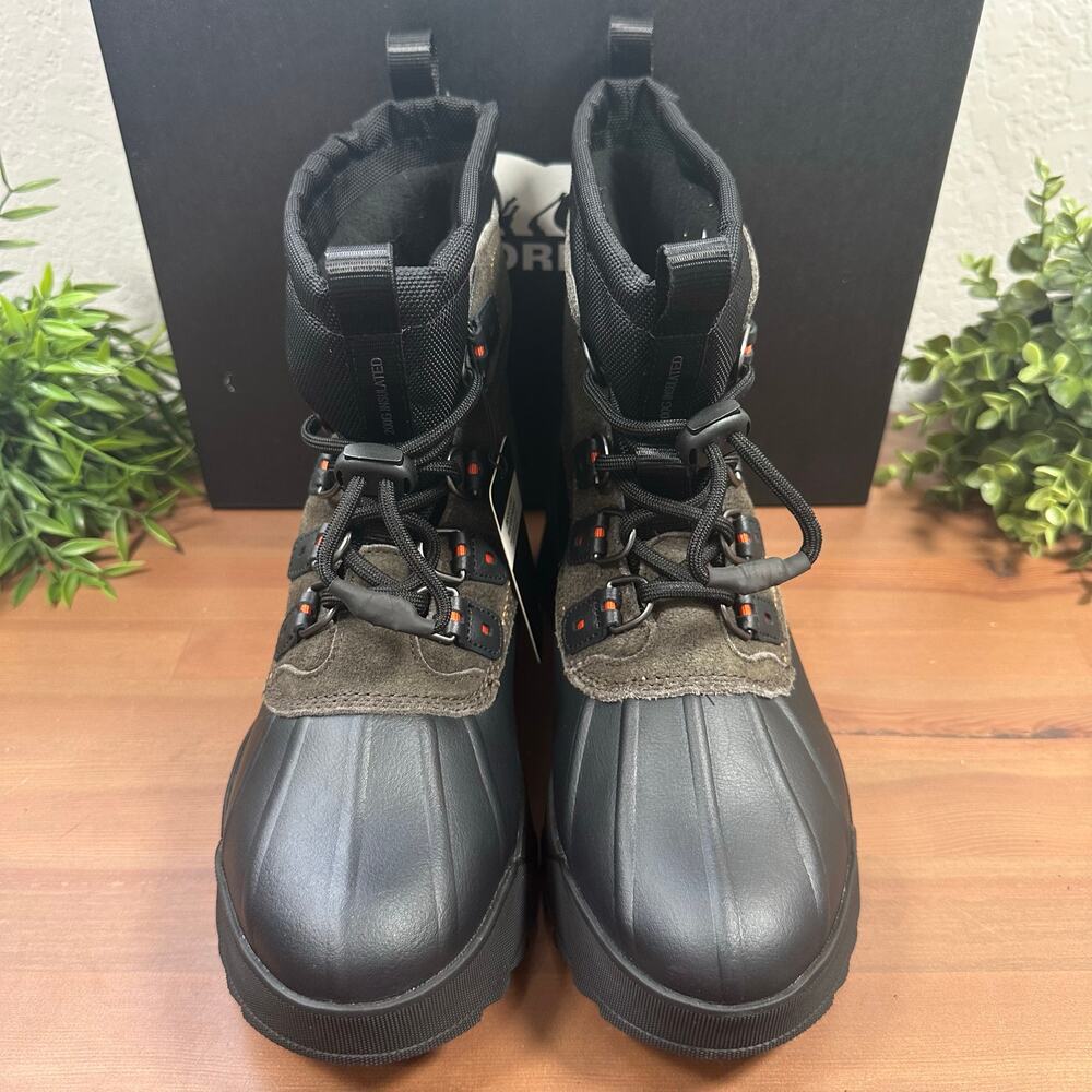 Sorel Men's Scout 87 XT Waterproof Boots Black Size 9 - Picture 4 of 10